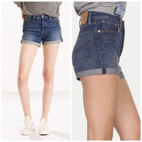 Levi's Pants - Levi’s High Rise Wedgie Jean Shorts. 25